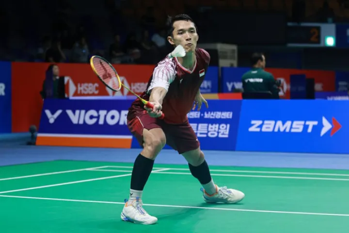 BWF World Tour Finals: Jonatan Christie Kalah dari Wakil Thailand dalam Dua Gim Berturut-turut