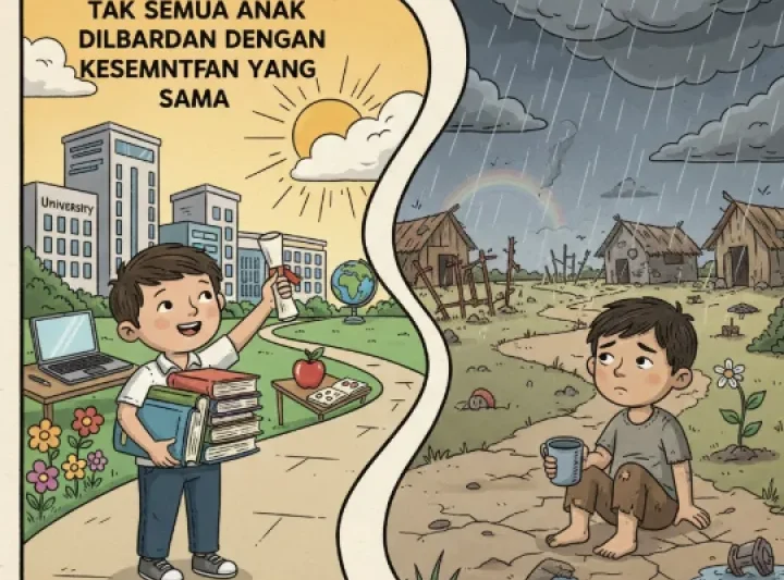 Ketimpangan Peluang: Tidak Semua Anak Memulai dari Garis Start yang Sama