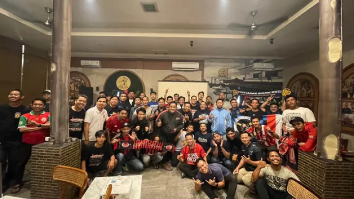 Fans Club Sepak Bola Eropa di Pontianak Gelar Pertemuan untuk Pererat Silaturahmi