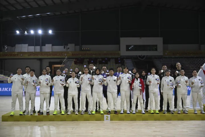 Timnas Futsal Putri Indonesia Raih Medali Perak SEA Games 2025