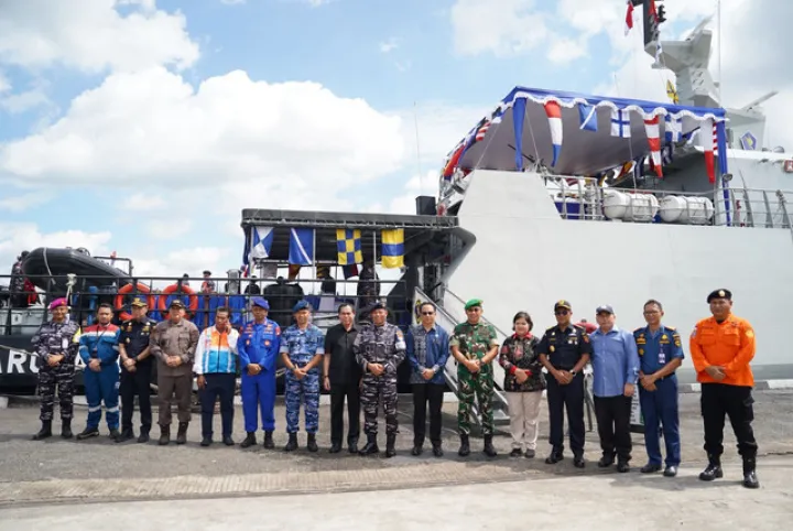TNI AL Evaluasi Kesiapan Operasi Pengamanan Objek Vital Nasional di Sungai Kapuas