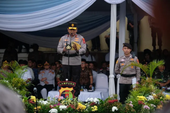 Polda Lampung Kerahkan 4.021 Personel Amankan Nataru 2025/2026