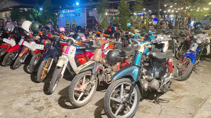 Club Motor Khambec C70 Pontianak Rayakan 3 Dekade Kebersamaan