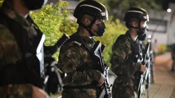 Kelompok Gerilya ELN Serang Pangkalan Militer Kolombia, 7 Tentara Tewas