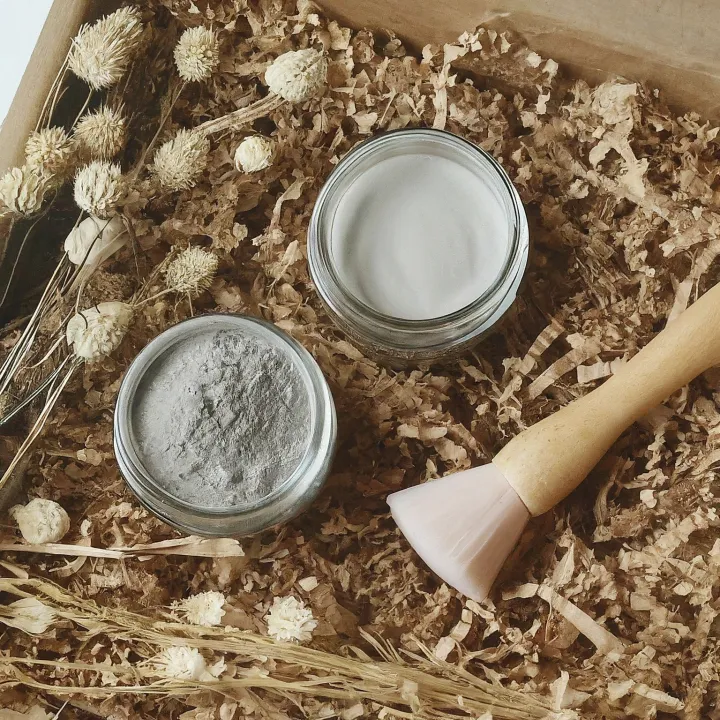 Hampers perawatan wajah DIY masker organik