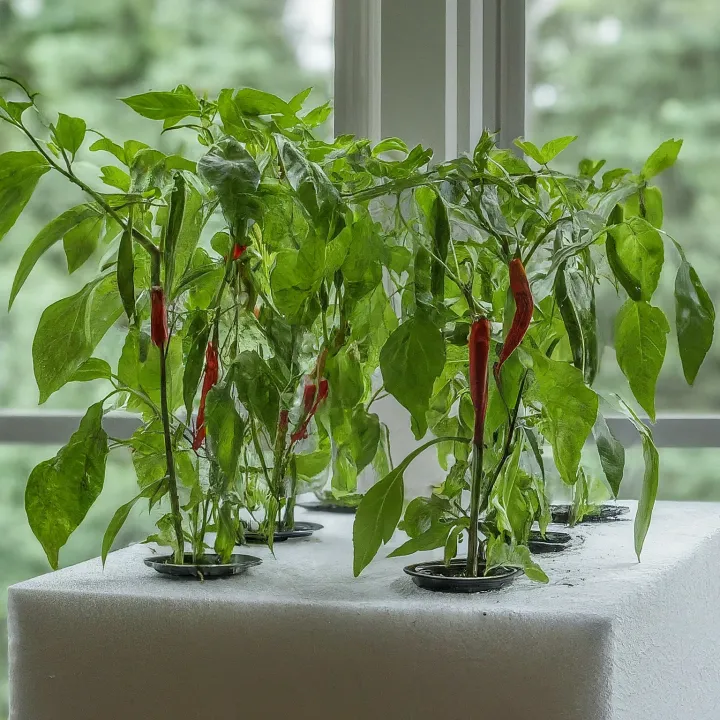 kebun cabai hidroponik styrofoam sederhana