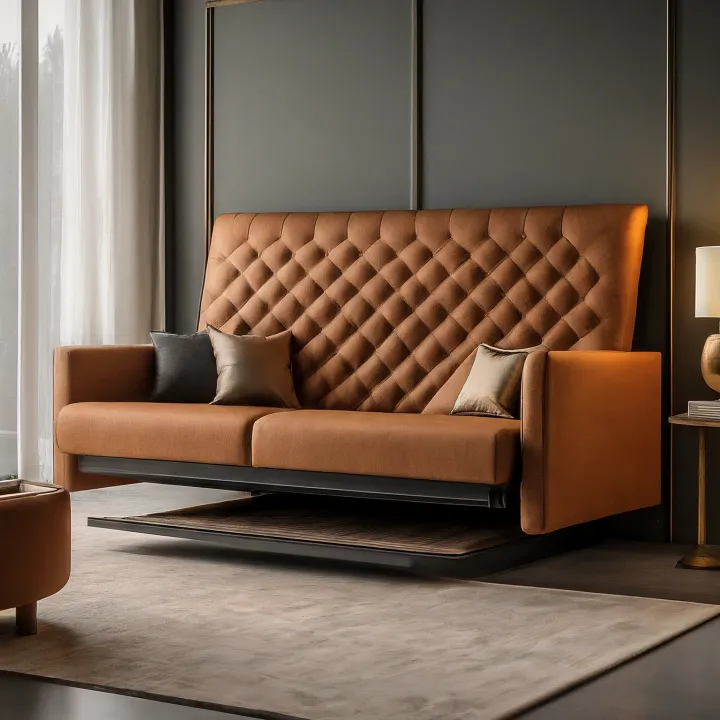 wall bed sofa mewah dengan bahan premium dan teknologi canggih