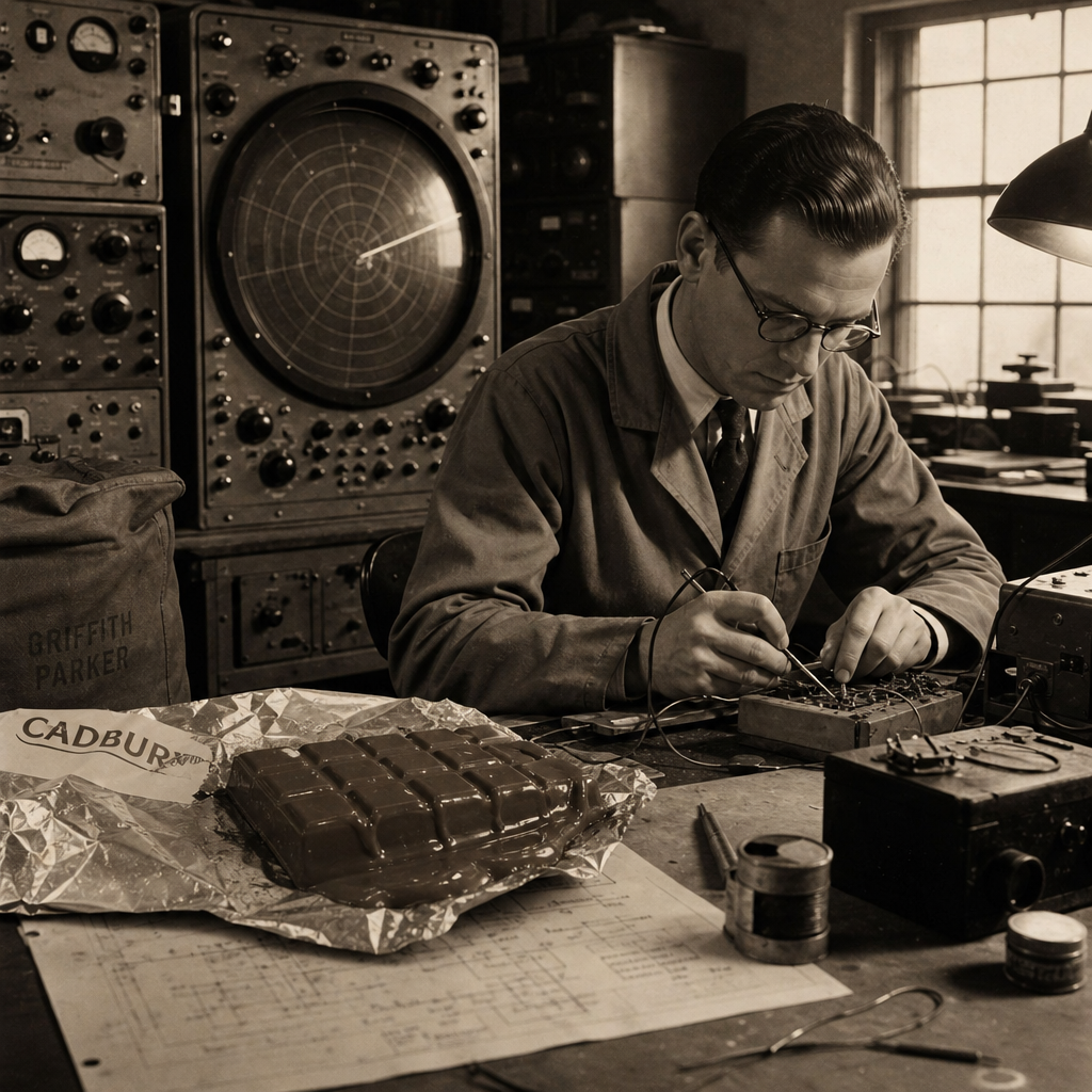 Laboratorium radar tahun 1940-an tempat penemuan microwave