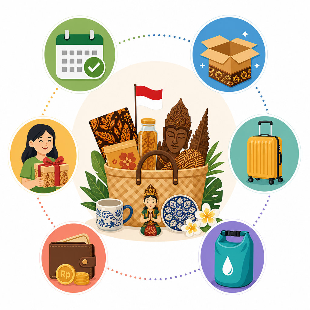 Tips memilih oleh-oleh khas Indonesia