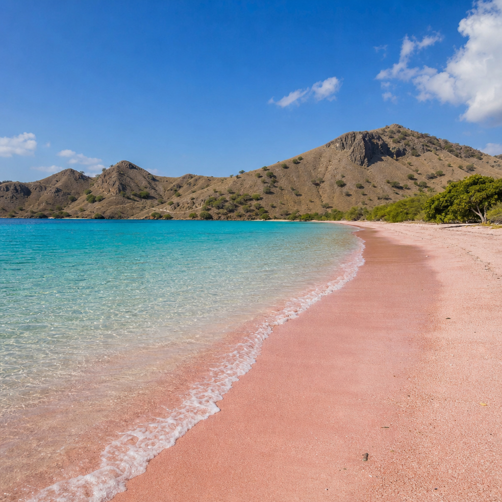 Pantai Pink dan pesisir Nusa Tenggara yang eksotis