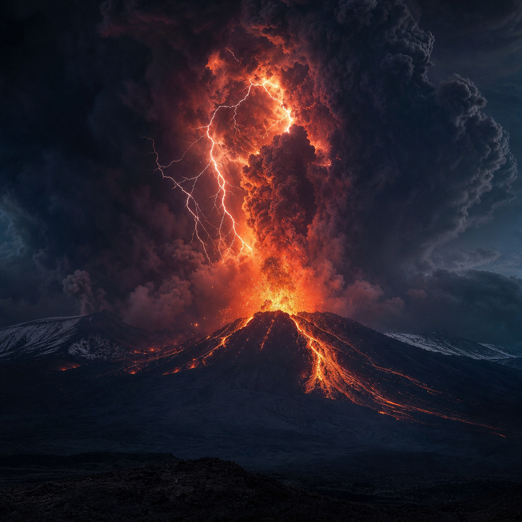 Petir vulkanik: fenomena petir di awan gunung berapi