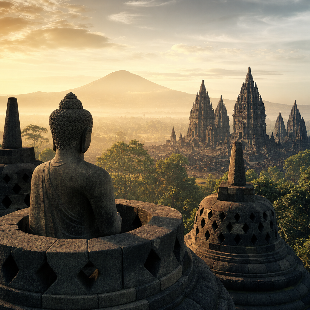 Candi peninggalan masa Hindu-Buddha dalam sejarah Jawa