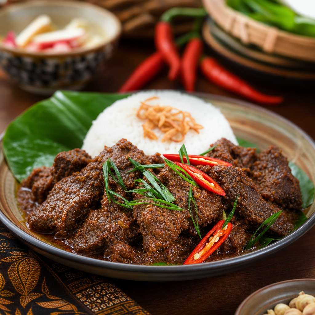 Rendang dan masakan khas Sumatera