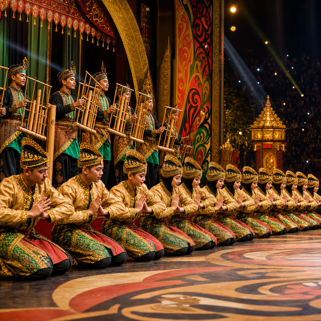 Angklung dan Tari Saman sebagai warisan budaya UNESCO Indonesia