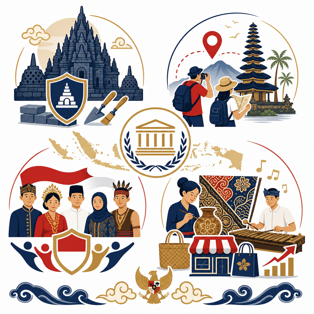 Manfaat warisan budaya UNESCO untuk Indonesia