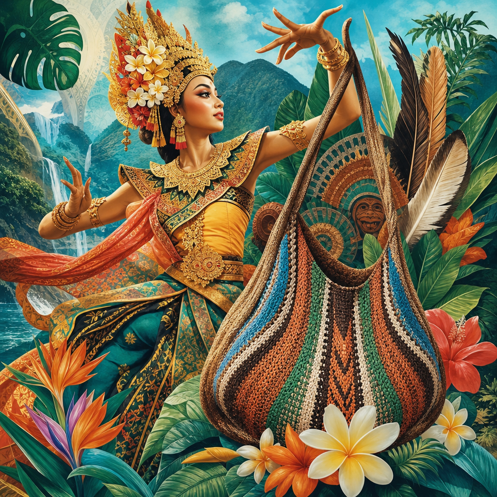 Noken Papua dan tari tradisional Bali sebagai warisan budaya UNESCO