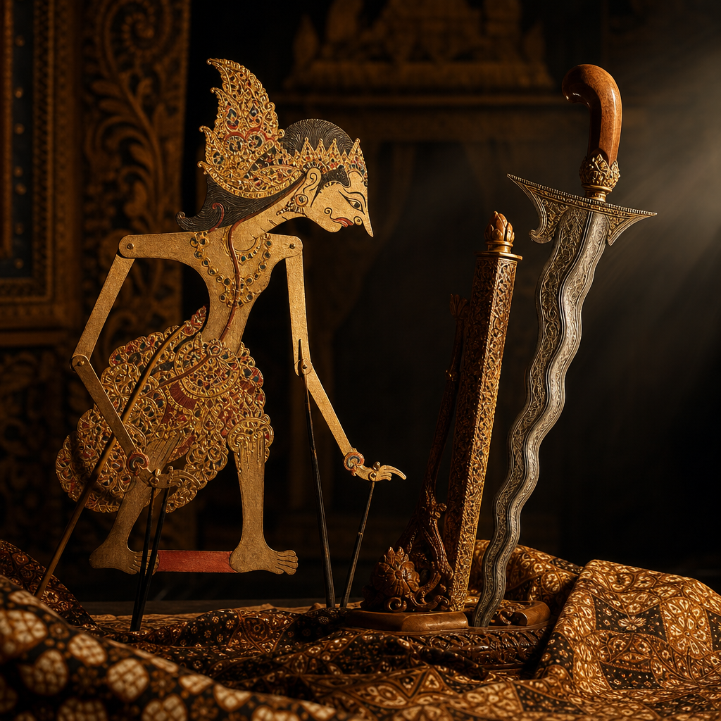 Wayang dan keris sebagai warisan budaya UNESCO Indonesia